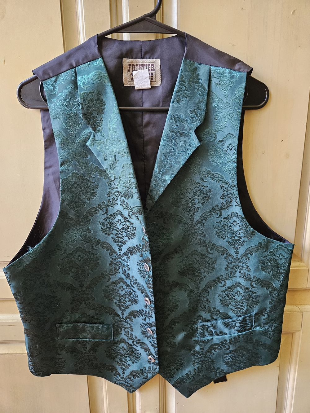 Frontier Classics Emerald Damask Men's Vest